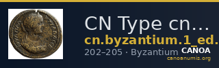 CN Type cn.byzantium.1_ed.418 — CANOA