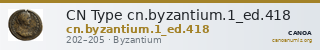 CN Type cn.byzantium.1_ed.418 — CANOA