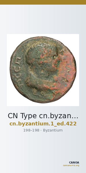 CN Type cn.byzantium.1_ed.422 — CANOA