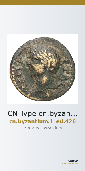 CN Type cn.byzantium.1_ed.426 — CANOA