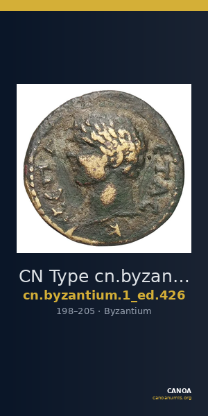 CN Type cn.byzantium.1_ed.426 — CANOA