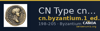 CN Type cn.byzantium.1_ed.427 — CANOA