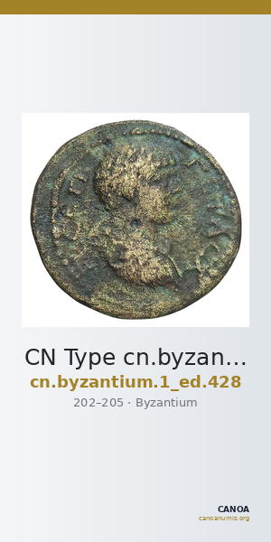 CN Type cn.byzantium.1_ed.428 — CANOA