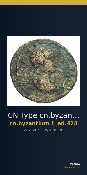 CN Type cn.byzantium.1_ed.428 — CANOA