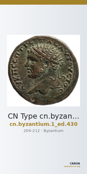 CN Type cn.byzantium.1_ed.430 — CANOA