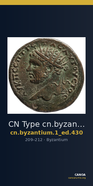 CN Type cn.byzantium.1_ed.430 — CANOA