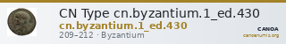 CN Type cn.byzantium.1_ed.430 — CANOA
