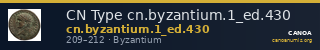 CN Type cn.byzantium.1_ed.430 — CANOA