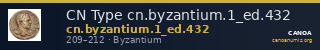 CN Type cn.byzantium.1_ed.432 — CANOA