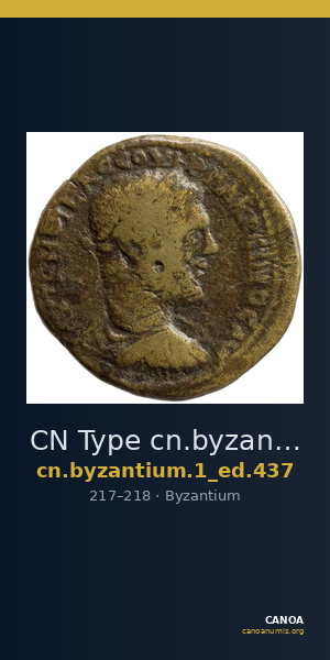 CN Type cn.byzantium.1_ed.437 — CANOA