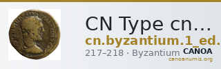 CN Type cn.byzantium.1_ed.437 — CANOA