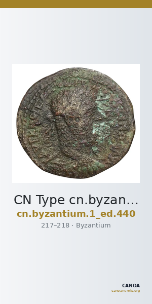 CN Type cn.byzantium.1_ed.440 — CANOA