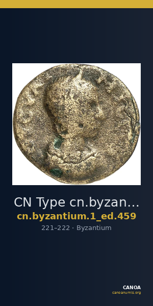 CN Type cn.byzantium.1_ed.459 — CANOA