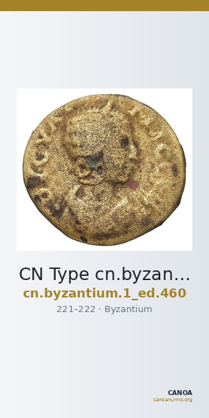 CN Type cn.byzantium.1_ed.460 — CANOA