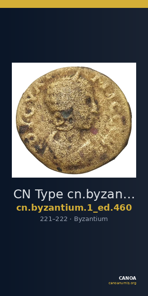 CN Type cn.byzantium.1_ed.460 — CANOA