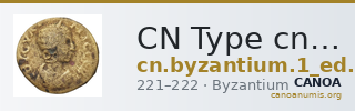 CN Type cn.byzantium.1_ed.460 — CANOA