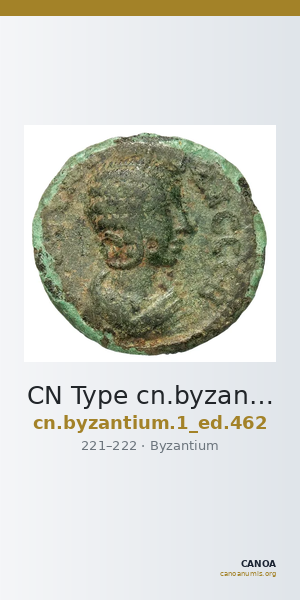 CN Type cn.byzantium.1_ed.462 — CANOA