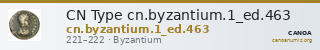 CN Type cn.byzantium.1_ed.463 — CANOA