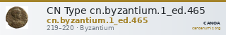 CN Type cn.byzantium.1_ed.465 — CANOA
