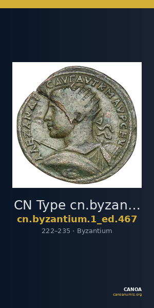 CN Type cn.byzantium.1_ed.467 — CANOA