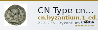 CN Type cn.byzantium.1_ed.467 — CANOA
