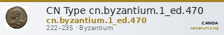 CN Type cn.byzantium.1_ed.470 — CANOA