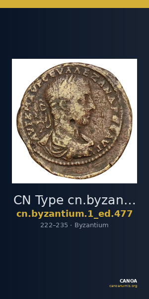 CN Type cn.byzantium.1_ed.477 — CANOA