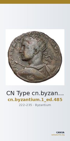 CN Type cn.byzantium.1_ed.485 — CANOA