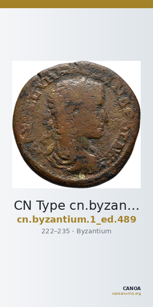 CN Type cn.byzantium.1_ed.489 — CANOA