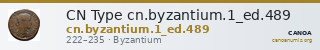 CN Type cn.byzantium.1_ed.489 — CANOA