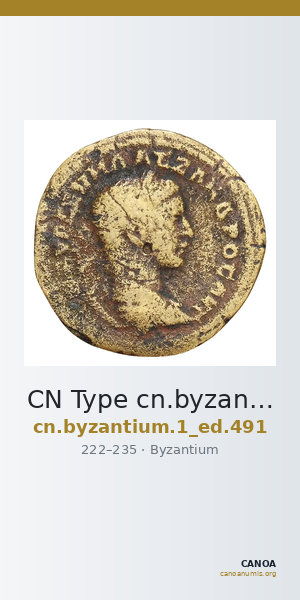 CN Type cn.byzantium.1_ed.491 — CANOA