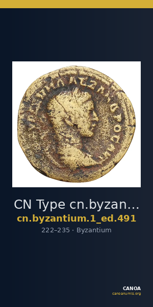 CN Type cn.byzantium.1_ed.491 — CANOA