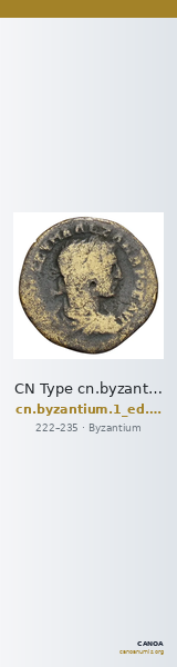 CN Type cn.byzantium.1_ed.492 — CANOA
