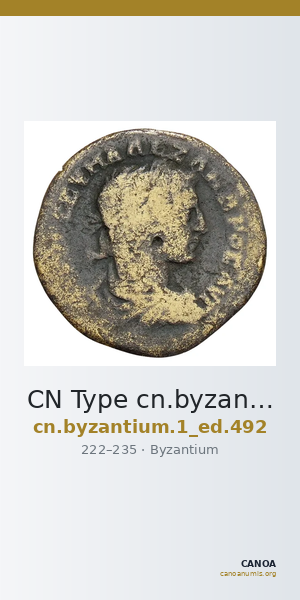 CN Type cn.byzantium.1_ed.492 — CANOA