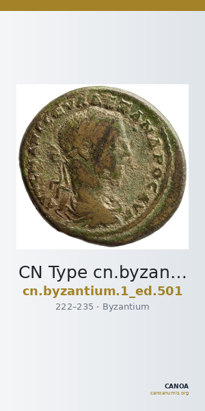 CN Type cn.byzantium.1_ed.501 — CANOA