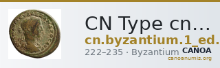 CN Type cn.byzantium.1_ed.501 — CANOA