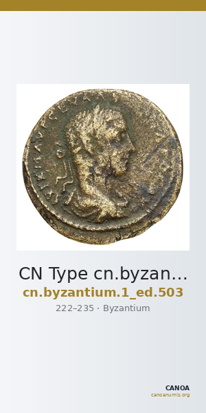 CN Type cn.byzantium.1_ed.503 — CANOA