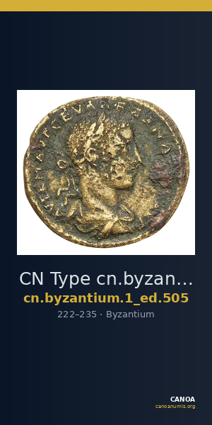 CN Type cn.byzantium.1_ed.505 — CANOA