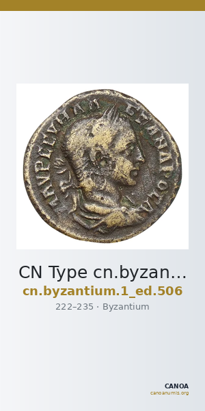 CN Type cn.byzantium.1_ed.506 — CANOA
