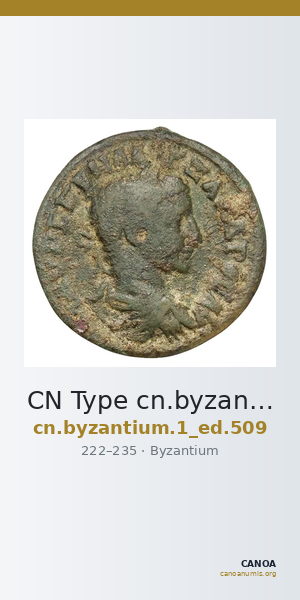 CN Type cn.byzantium.1_ed.509 — CANOA