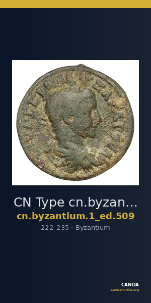 CN Type cn.byzantium.1_ed.509 — CANOA