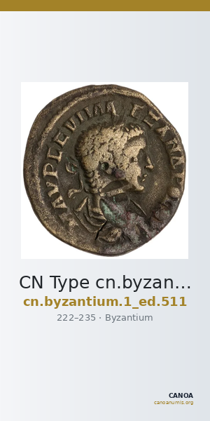 CN Type cn.byzantium.1_ed.511 — CANOA