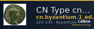 CN Type cn.byzantium.1_ed.513 — CANOA
