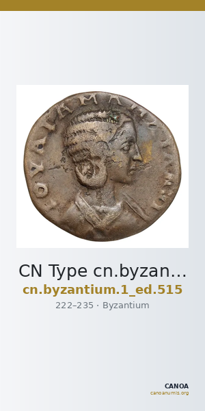 CN Type cn.byzantium.1_ed.515 — CANOA