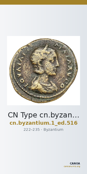 CN Type cn.byzantium.1_ed.516 — CANOA