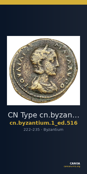 CN Type cn.byzantium.1_ed.516 — CANOA