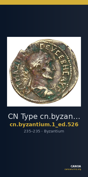 CN Type cn.byzantium.1_ed.526 — CANOA
