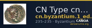 CN Type cn.byzantium.1_ed.526 — CANOA