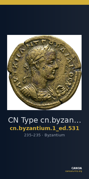 CN Type cn.byzantium.1_ed.531 — CANOA