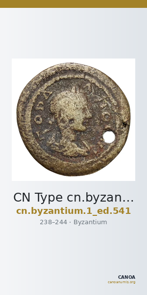 CN Type cn.byzantium.1_ed.541 — CANOA